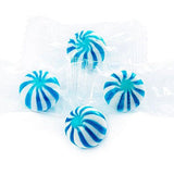 Petite Blue Striped Balls - 5lb CandyStore.com