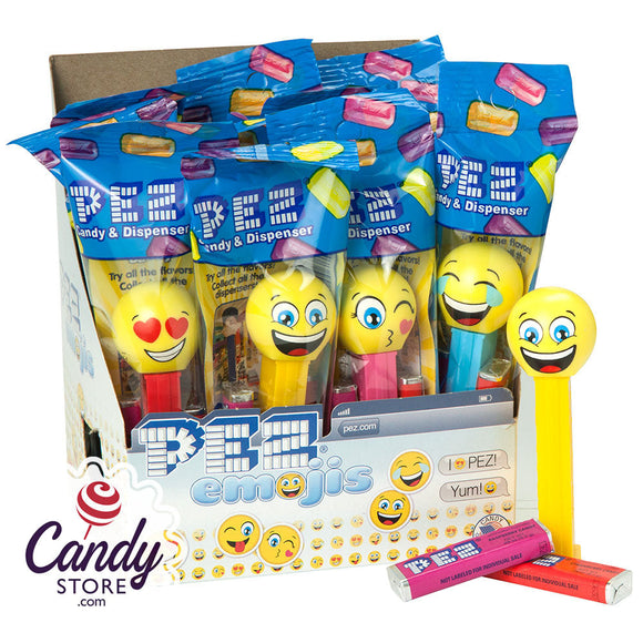Pez Emoji Assortment - 12ct CandyStore.com