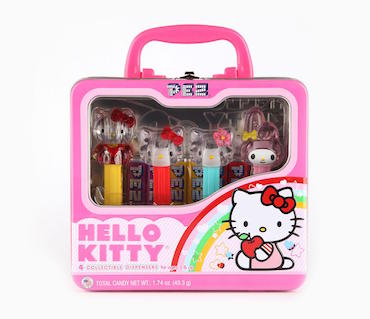 Pez Hello Kitty Gift Tin - 6ct CandyStore.com