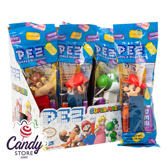 Pez Nintendo Assortment 0.58oz - 12ct CandyStore.com