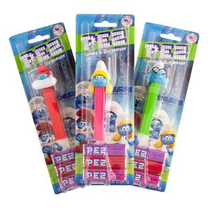 Pez Smurfs Blister Packs - 12ct CandyStore.com