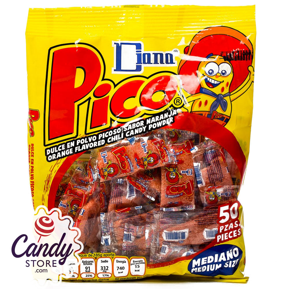 Mexican Powder Candy Pico Grande 25 Piece Pack