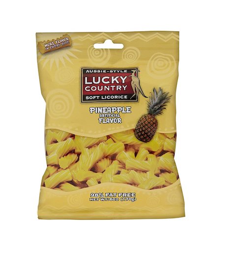 Pineapple Licorice Lucky Country - 3lb CandyStore.com