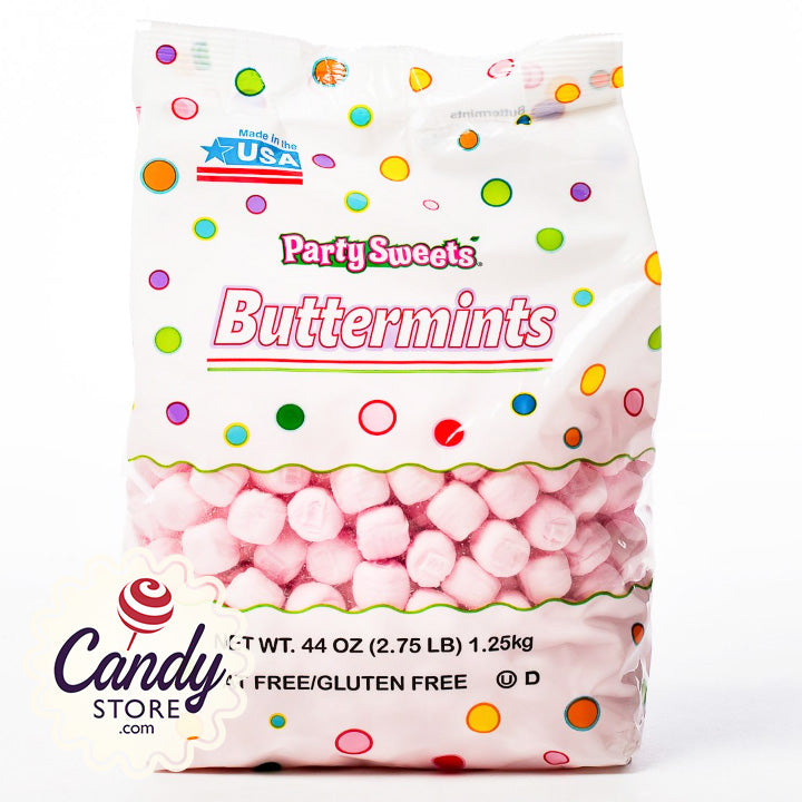 Pink Buttermint Creams 2.75lb Bulk
