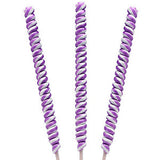 Purple Tremendously Tall Tesla Twist Pops - Grape 12pc Box CandyStore.com