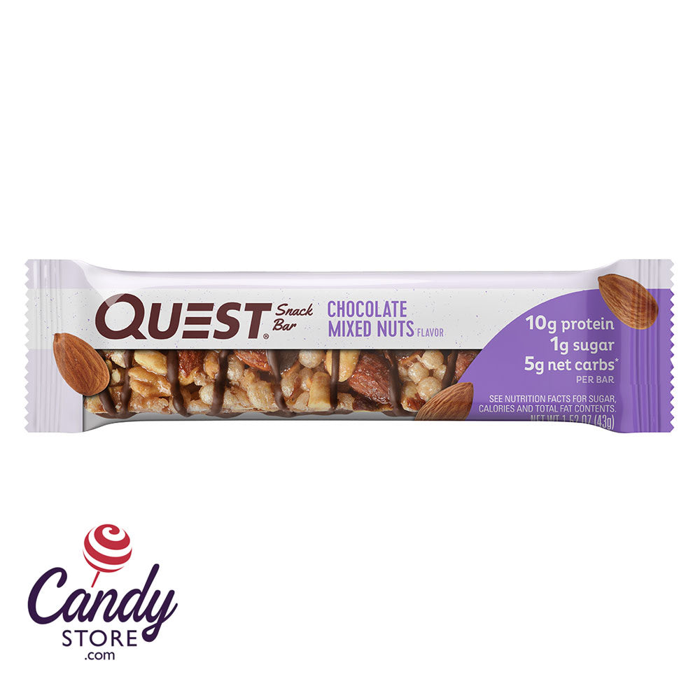 Quest Bar Chocolate Mixed Nuts 1.5oz 12ct