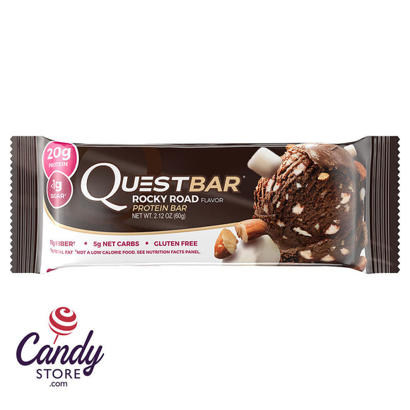 Quest Bars Rocky Road 2.1oz - 12ct CandyStore.com