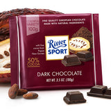 Ritter Sport Dark Chocolate 50% - 12ct CandyStore.com