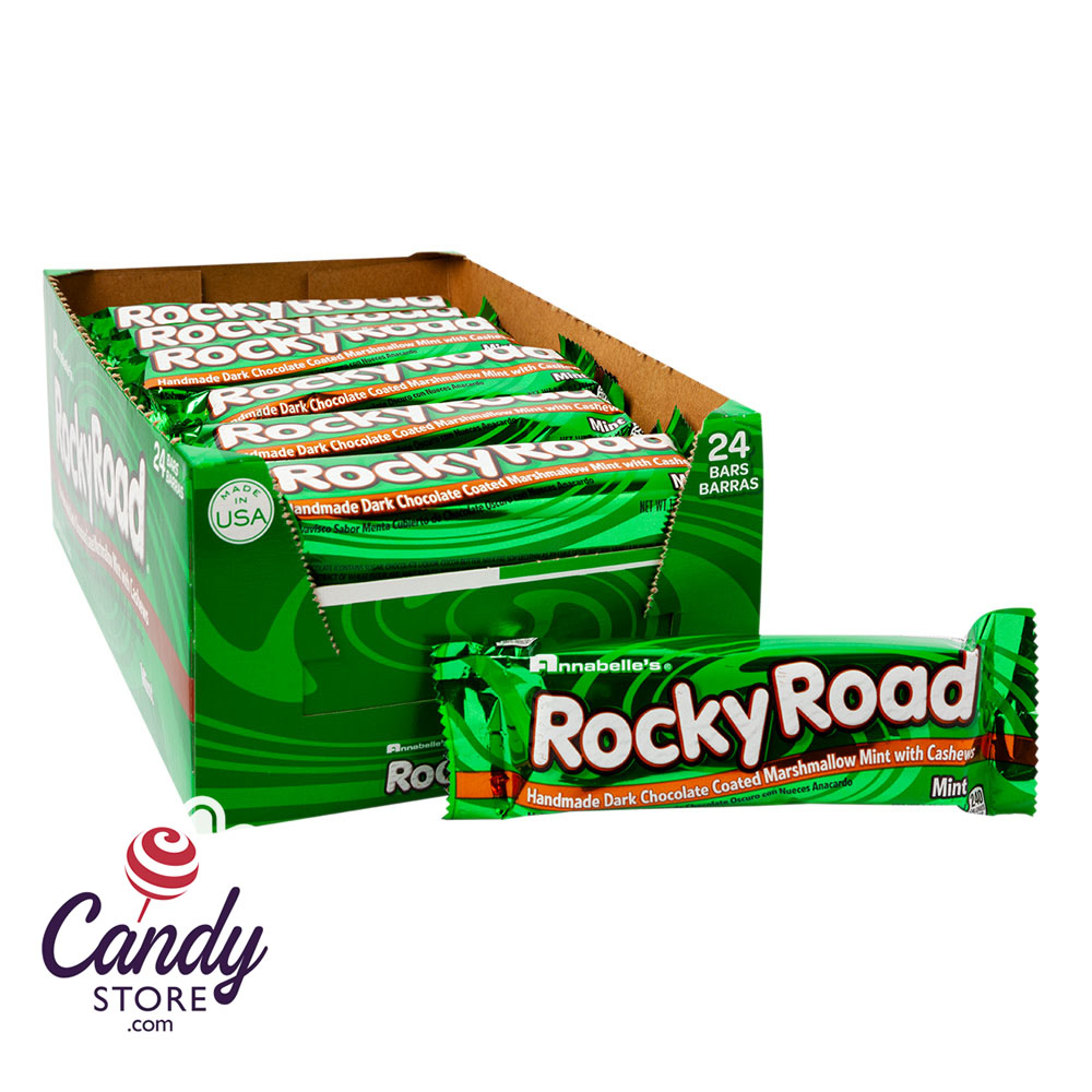 Rocky Road Bars Dark Choc Mint 24ct