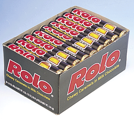 Rolo Chewy Caramels in Milk Chocolate - 1.7-oz. Roll - All City Candy