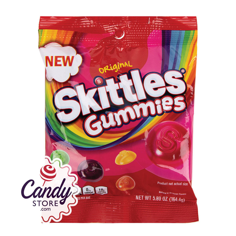 Skittles Gummies 12ct Peg Bags