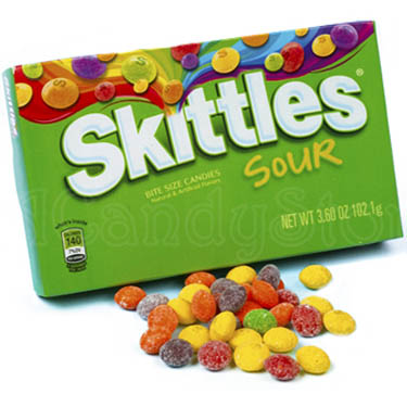Skittles Sour Theater Size - 12ct CandyStore.com