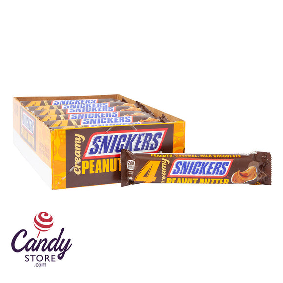 Snickers Creamy Peanut Butter Share Size 2.8oz - 24ct CandyStore.com