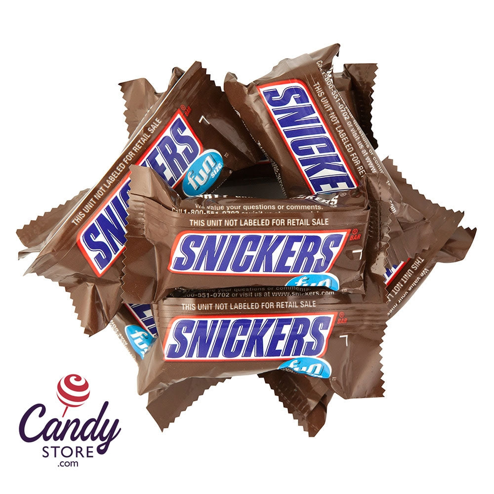 Snickers Bars - Fun-Size 15.5lb