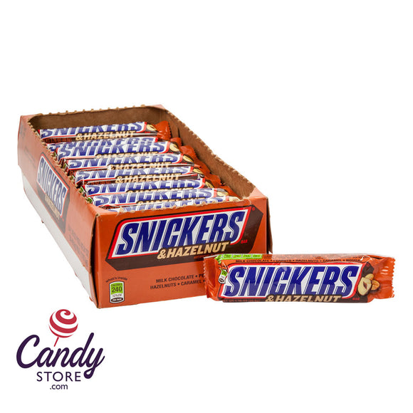 Snickers Hazelnut 1.76oz Bar - 24ct CandyStore.com