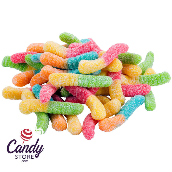 Sour Mini Gummy Worms - 5lb Ferrera Pan CandyStore.com