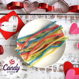 Sour Punch Rainbow Straws King Size 4.5oz - 24ct CandyStore.com