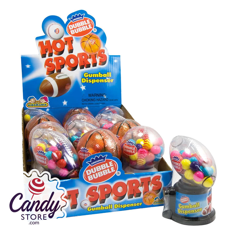 Sports Balls Gumball Dispenser - 12ct | CandyStore.com