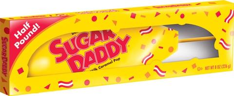 Sugar Daddy Pops Half Pound - 12ct CandyStore.com