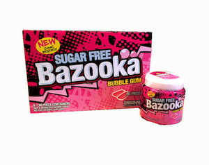 Sugar Free Bazooka Gum Cups - 6ct CandyStore.com