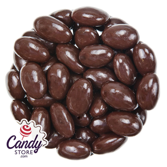 Sugar Free Dark Chocolate Almonds - 10lb CandyStore.com