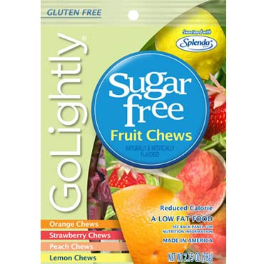 Sugar Free Fruit Chews Bag - 12ct CandyStore.com