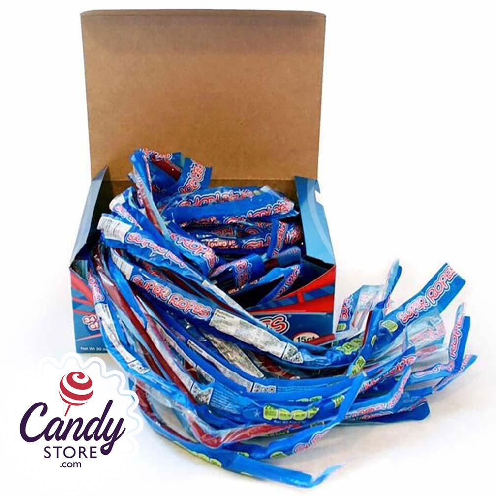 Super Ropes Red Licorice Ropes 34inch 60ct CandyStore