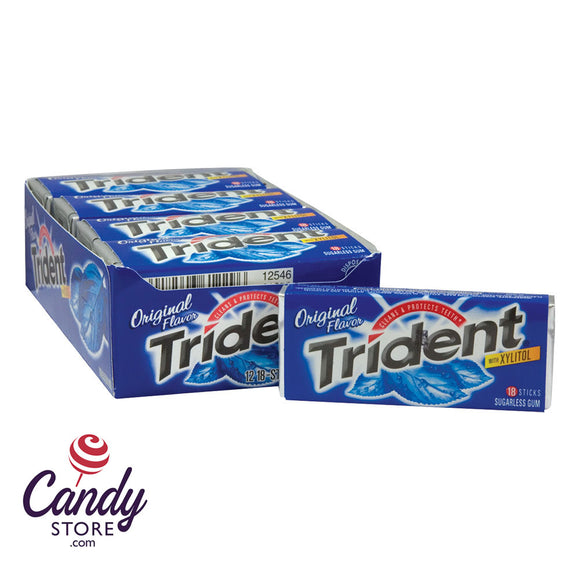 Trident Original Gum - 12ct CandyStore.com
