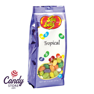 Tropical Jelly Belly Jelly Beans 7.5oz Gift Bag - 12ct CandyStore.com