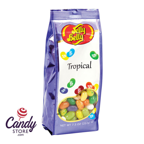 Tropical Jelly Belly Jelly Beans 7.5oz Gift Bag - 12ct CandyStore.com