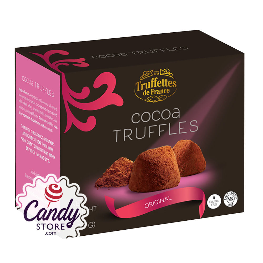 Truffettes De France Original Cocoa Truffles 12ct