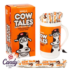 Vanilla Cow Tales Caramel Sticks - 100ct CandyStore.com