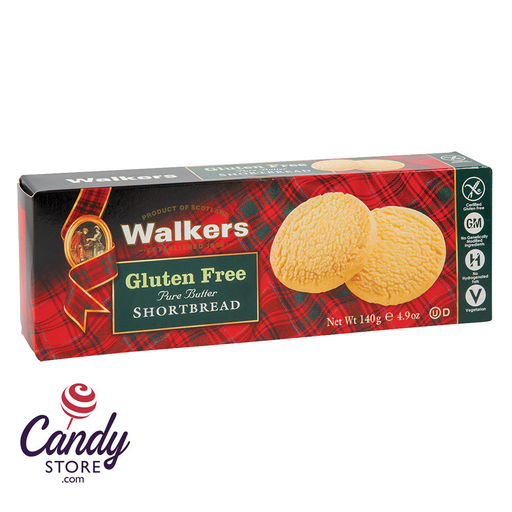 Walkers Gluten Free Shortbread Cookies 4.9oz Box 6ct