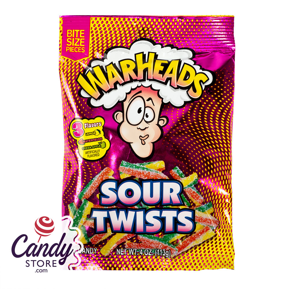 Warheads Sour Chewy Cubes Peg Bag 5oz - 12ct – I Got Your Candy