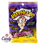 Warheads Sour Worms Peg Bags - 12ct CandyStore.com