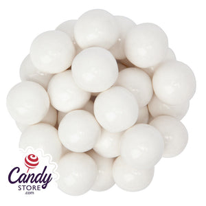 White Gumballs Fruit Flavored 850ct - 14.170lb CandyStore.com