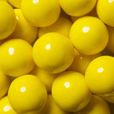 Yellow Gumballs - 2lb CandyStore.com
