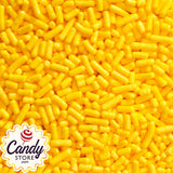 Yellow Sprinkles - 6lb CandyStore.com