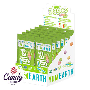 Yumearth Giggles Sour Organic Chewy Candy 2oz - 12ct CandyStore.com