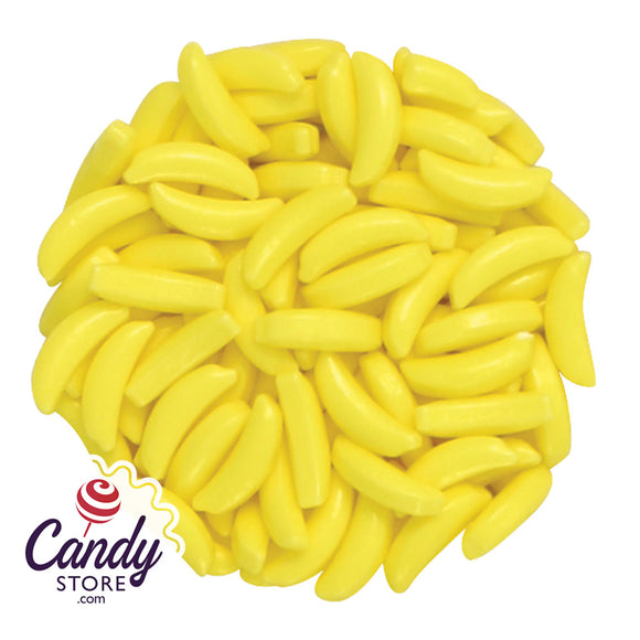 Banana Heads Hard Candy Yellow Bananas - 10lb