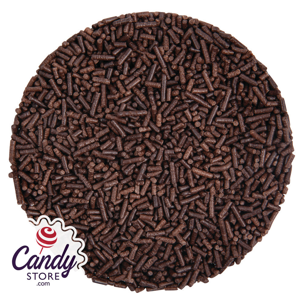 Chocolate Sprinkles Candy Topping 25lb Bulk