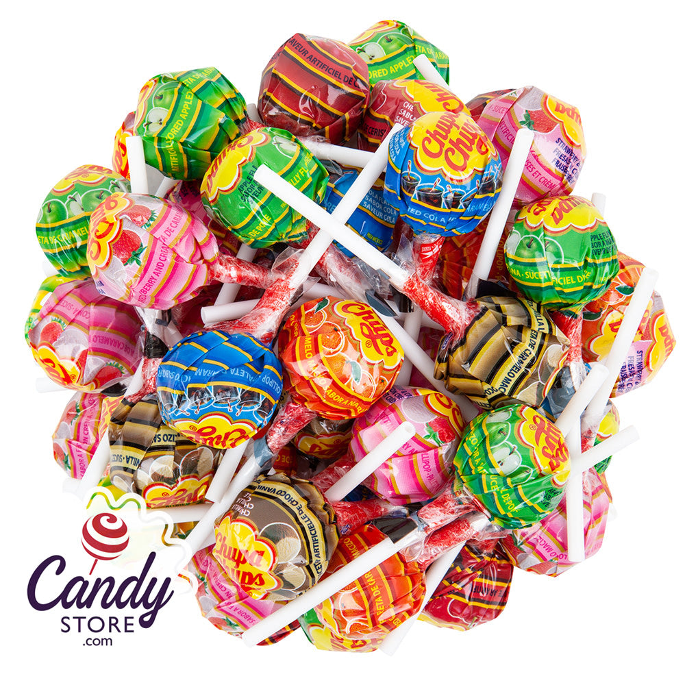 Chupa Chups 30lb 1000 Piece Classic Lollipops Assortment CandyStore chupa-chups-30lb-1000-piece-classic-lollipops-assortment-candystore