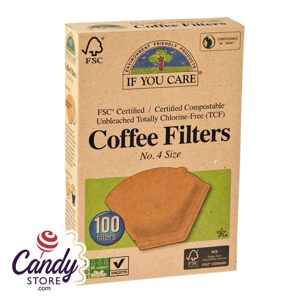 If You Care #4 Coffee Filters 100 ct Box