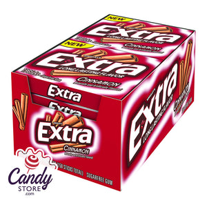Cinnamon Extra Gum 15-Stick Packs - 10ct