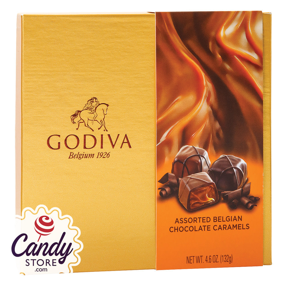 Godiva Chocolate Caramels Assorted Boxes 6ct