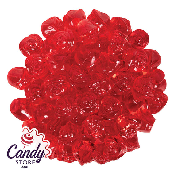 Gummy 3D Red Roses Candy Cherry Flavor - 13.2lb