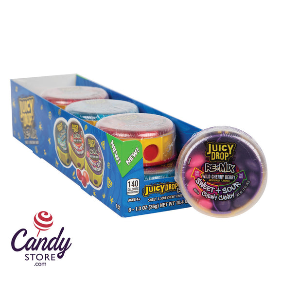 Juicy Drop Remix Sweet + Sour Chewy Candy - 8ct