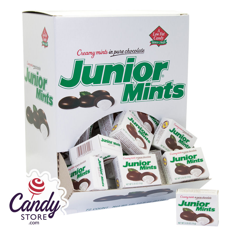 Junior Mints Candy Mini Packs 72ct