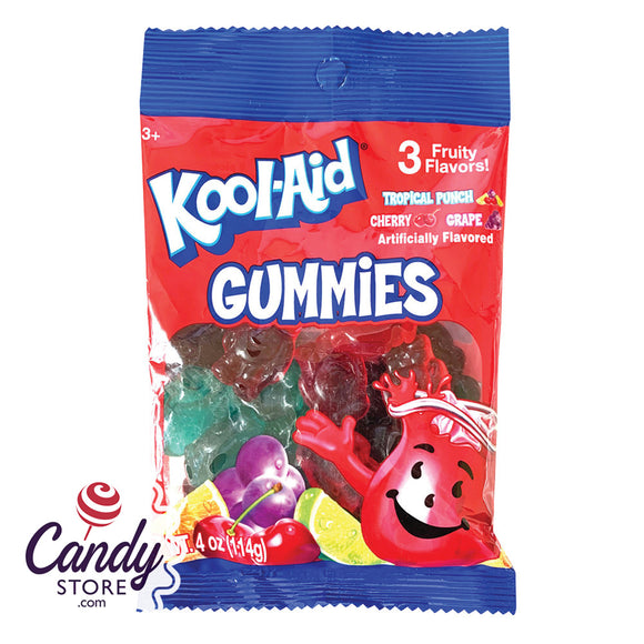 Kool Aid Gummy - 12ct Peg Bags