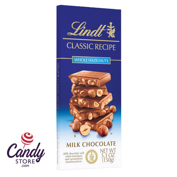 Lindt Classic Milk Chocolate Whole Hazelnut Bars - 14ct